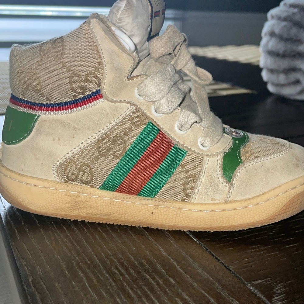 Toddler Gucci high top sneakers